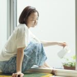 観葉植物の水やり